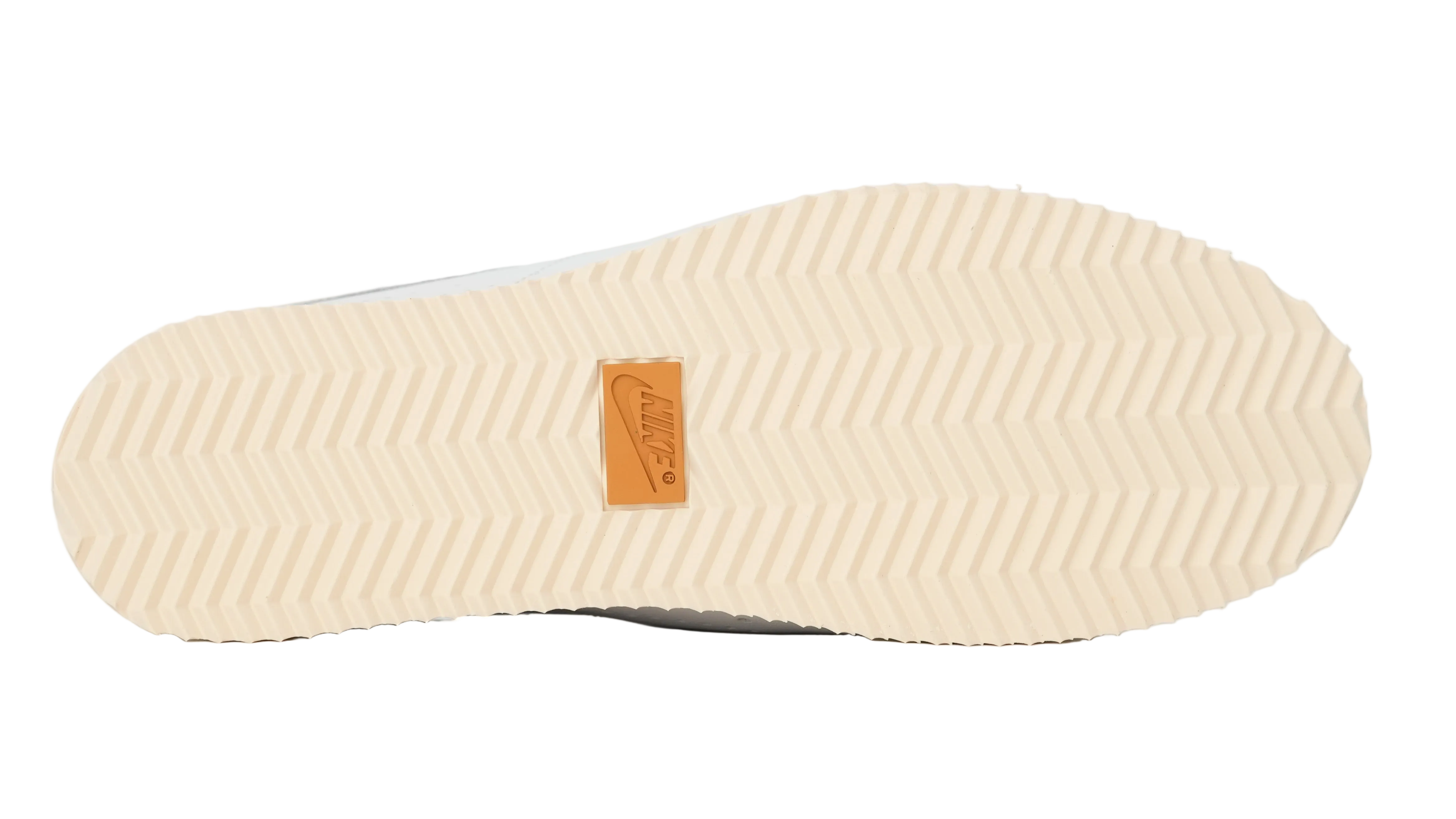 Cortez White Bronze Perforated Swoosh Women