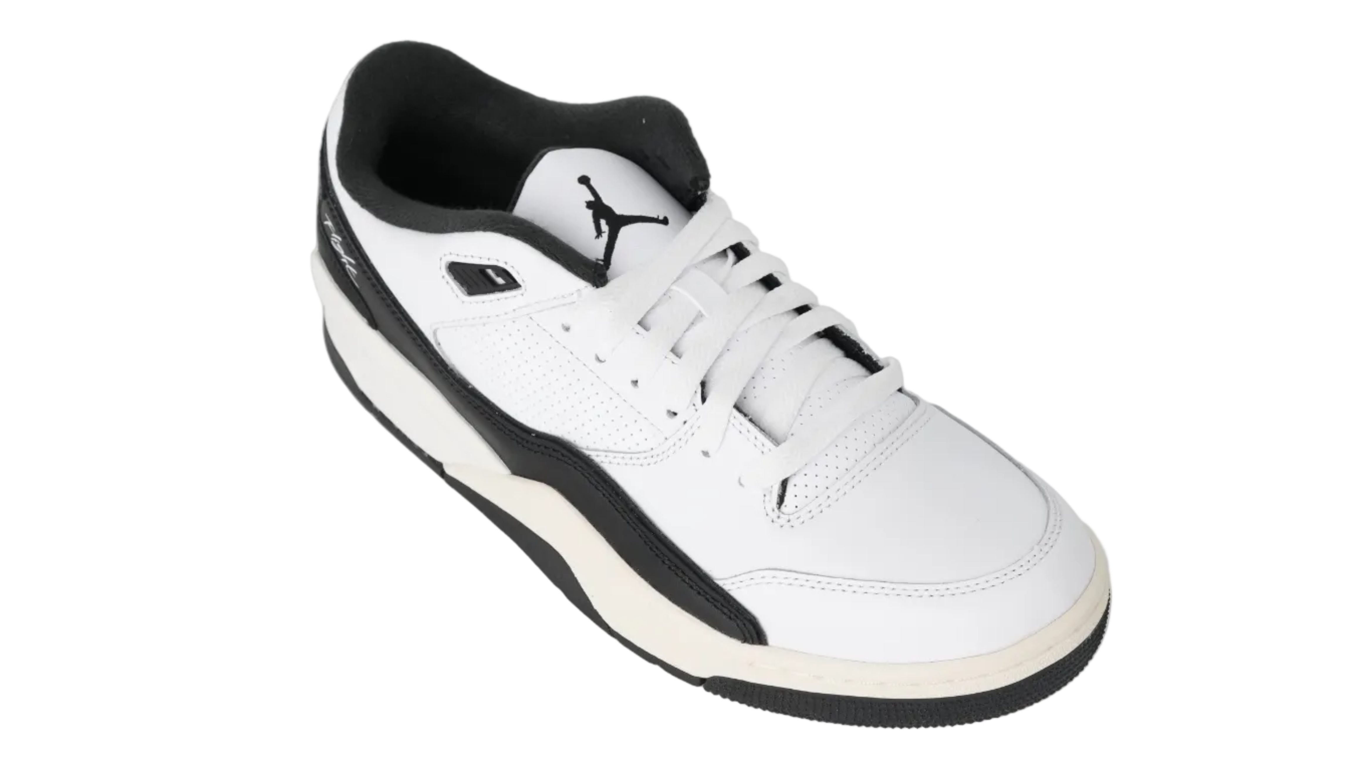 Jordan Flight Court White Black Sail