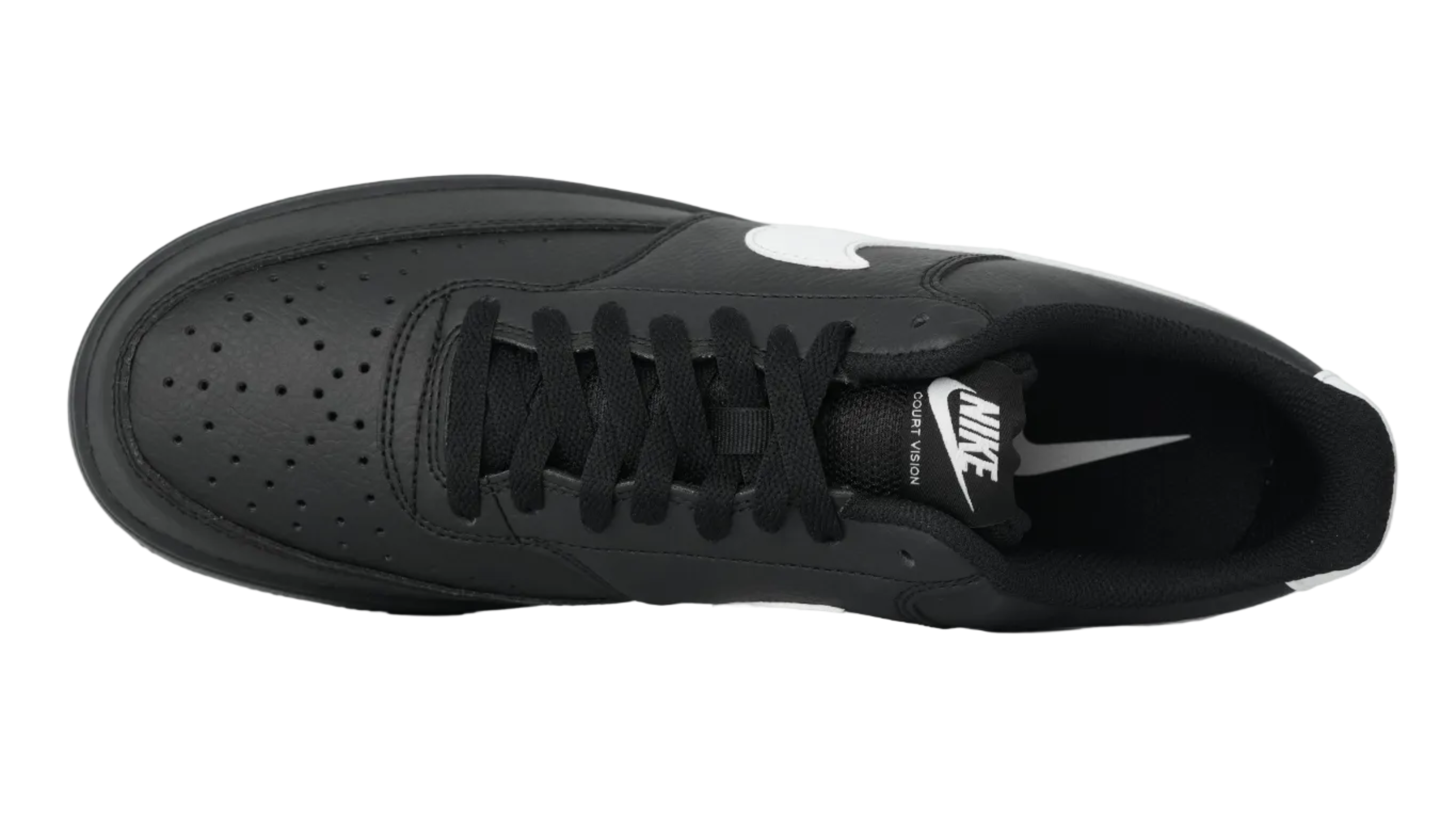 Court Vision Low Black White