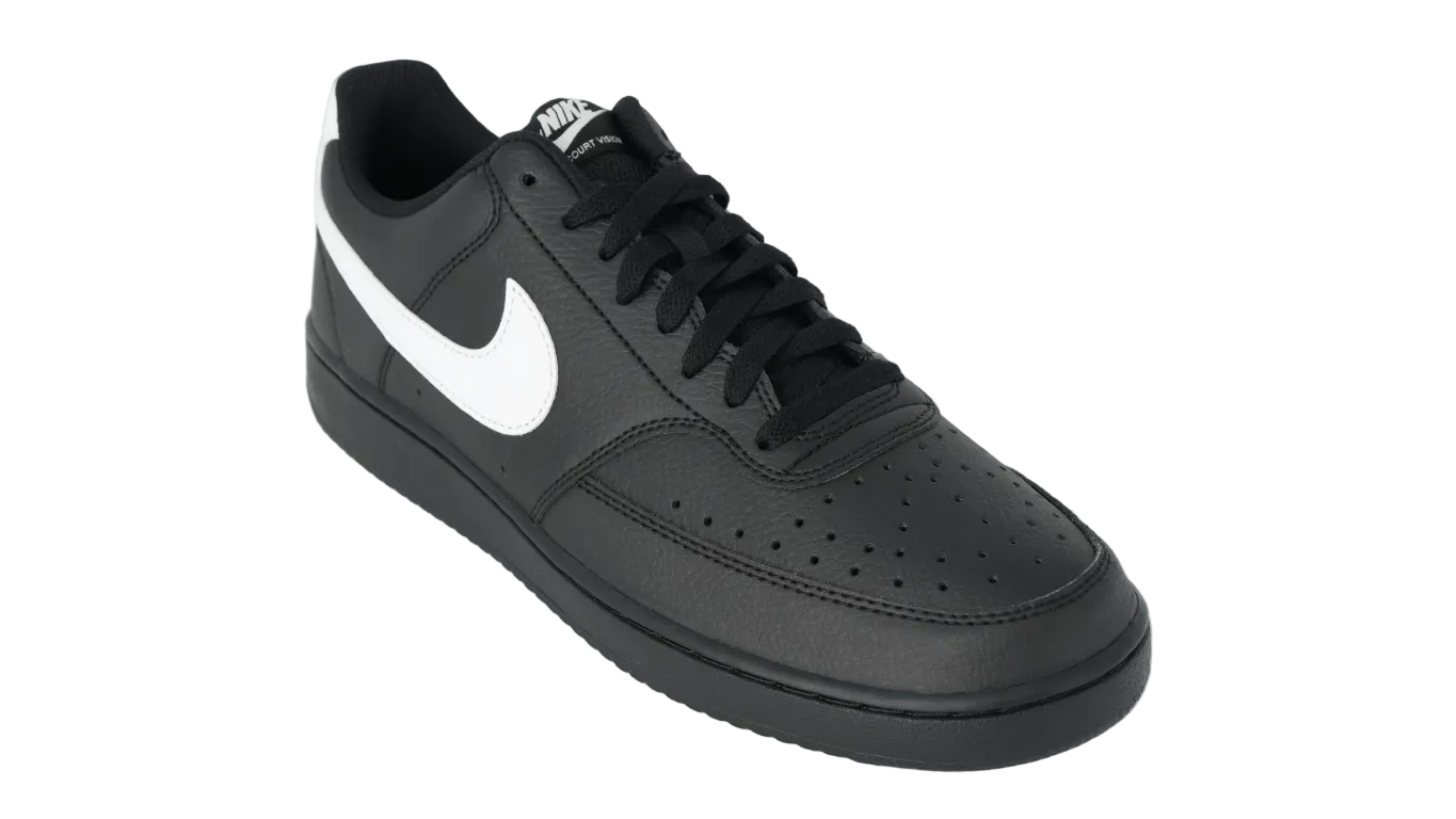 Court Vision Low Black White