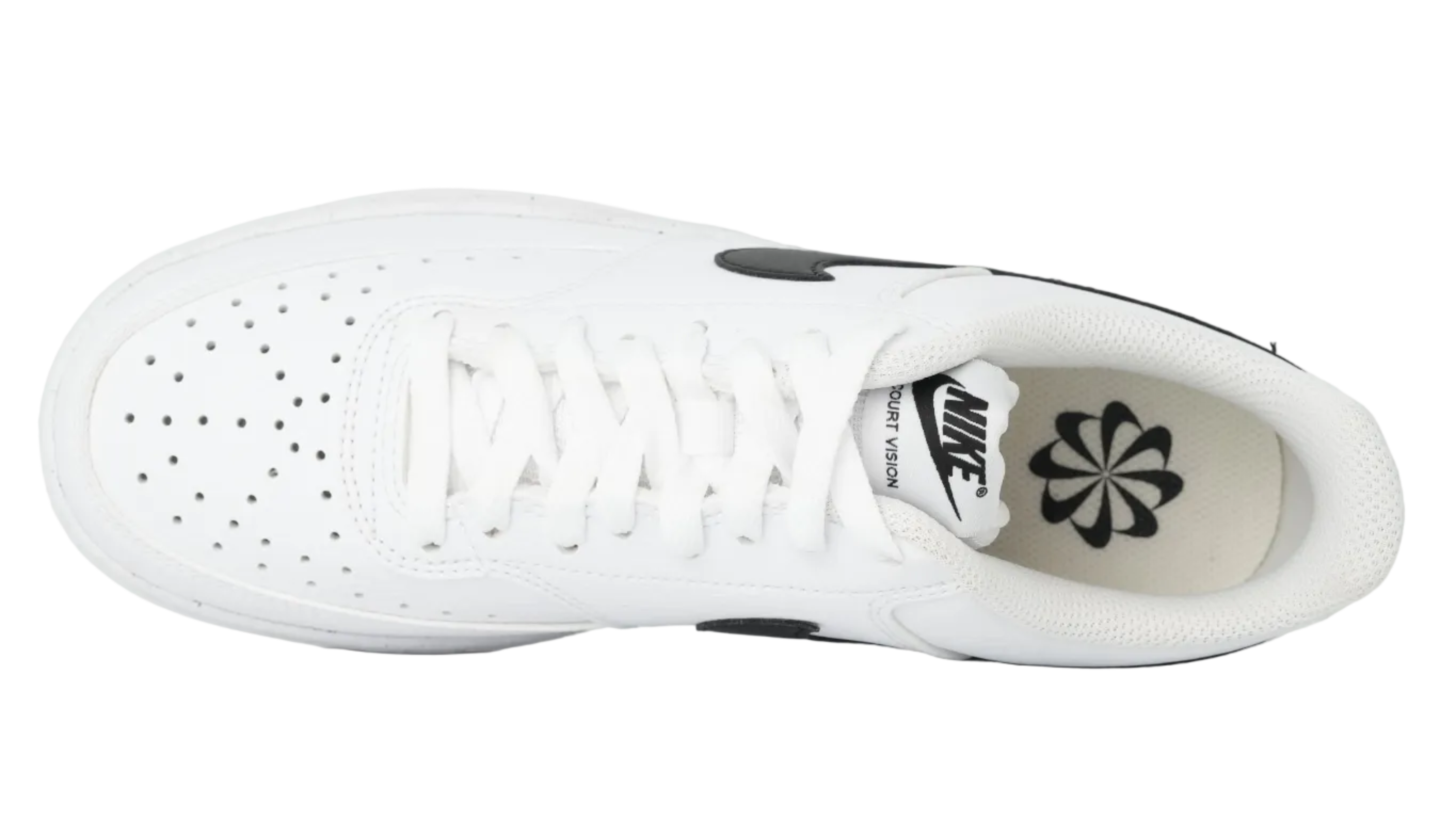 Court Vision Low Next Nature White Black