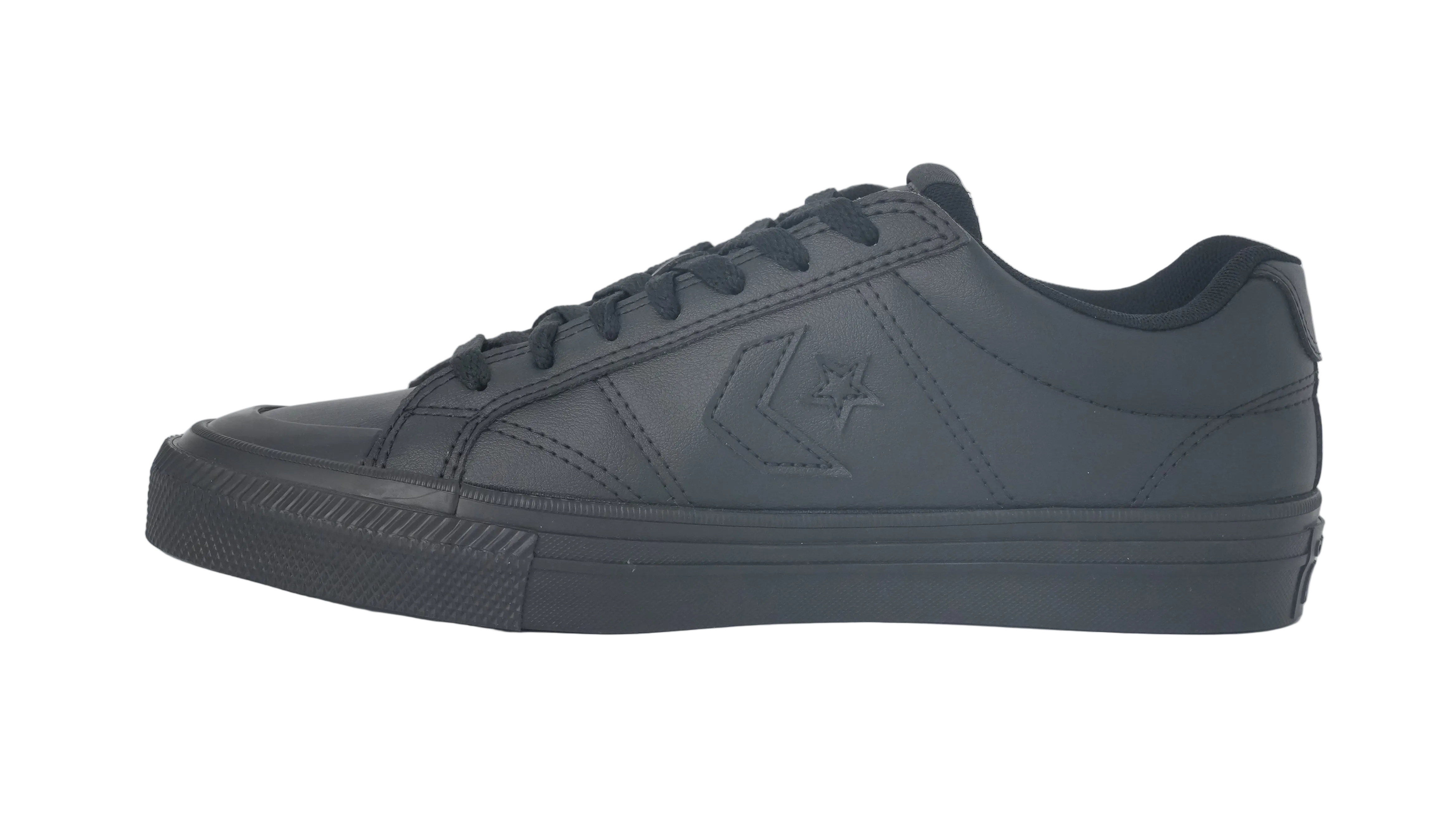 SPORT CASUAL FAUX LEATHER Triple Black