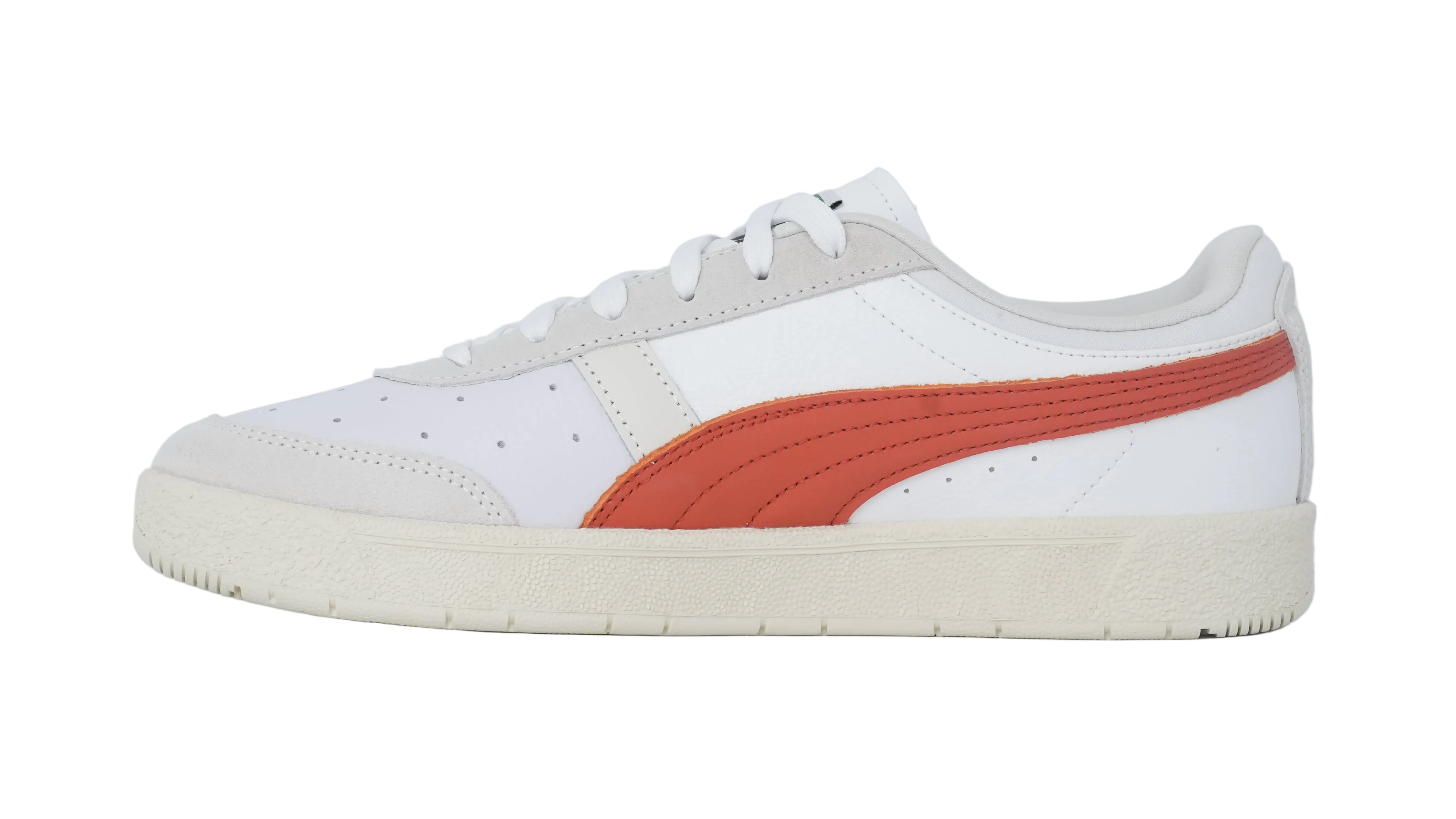 Seoul Leather White Red
