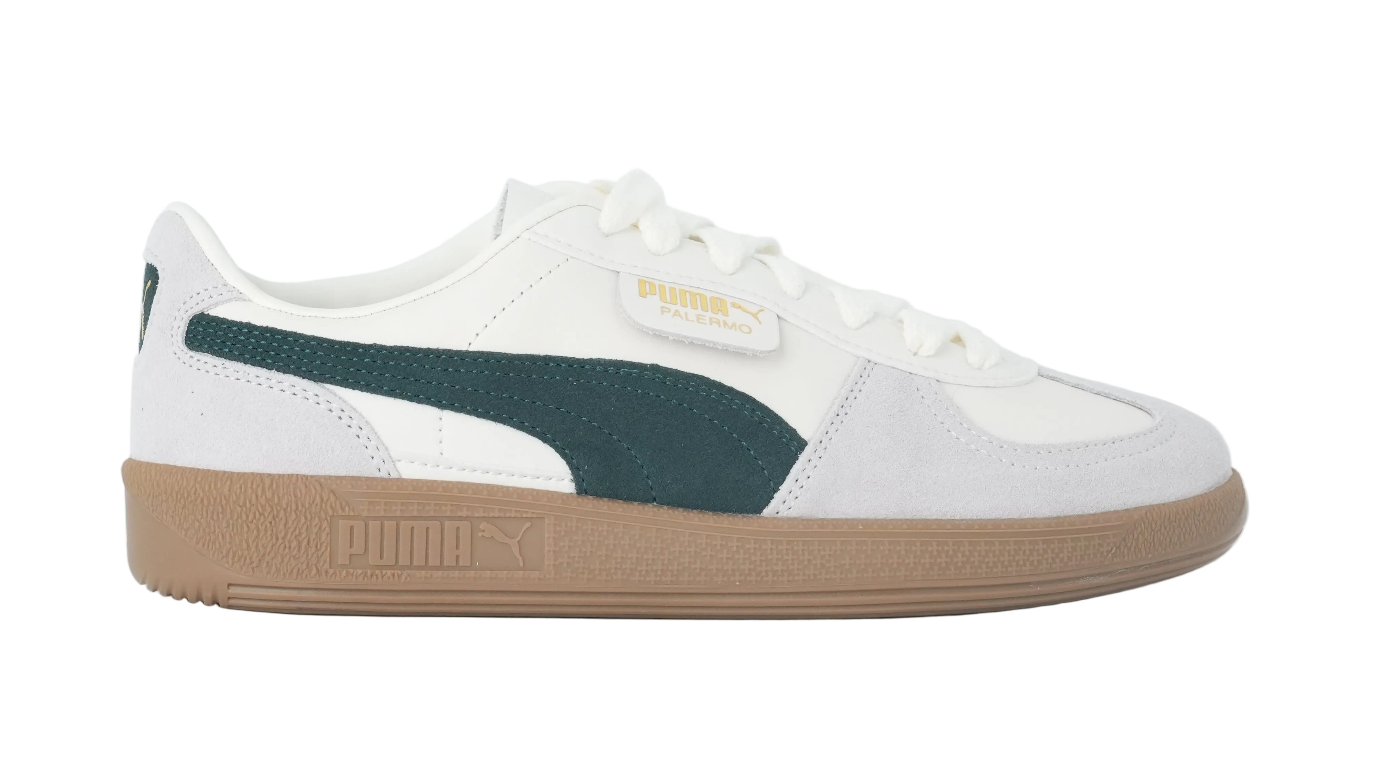 Palermo Leather Warm White Green Terrain