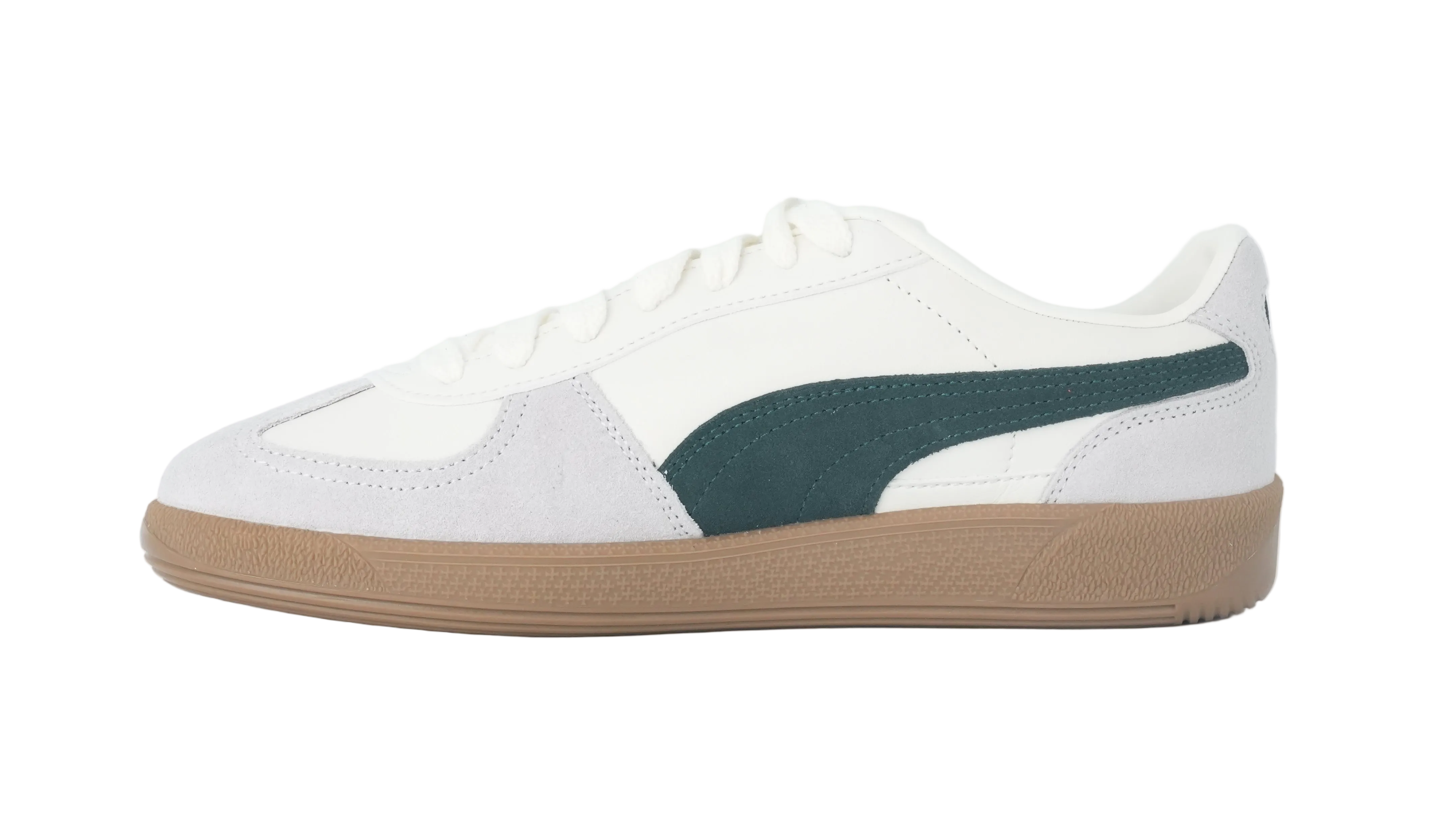 Palermo Leather Warm White Green Terrain