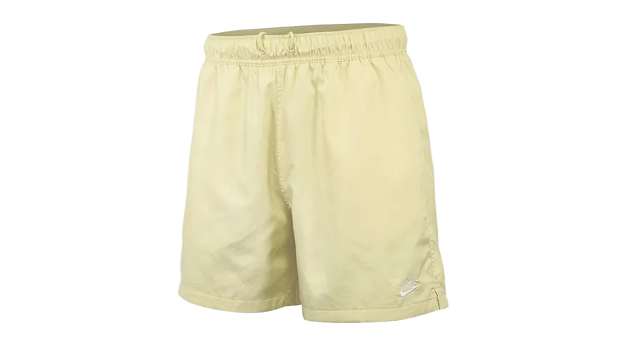 Club Woven Flow Shorts Beige