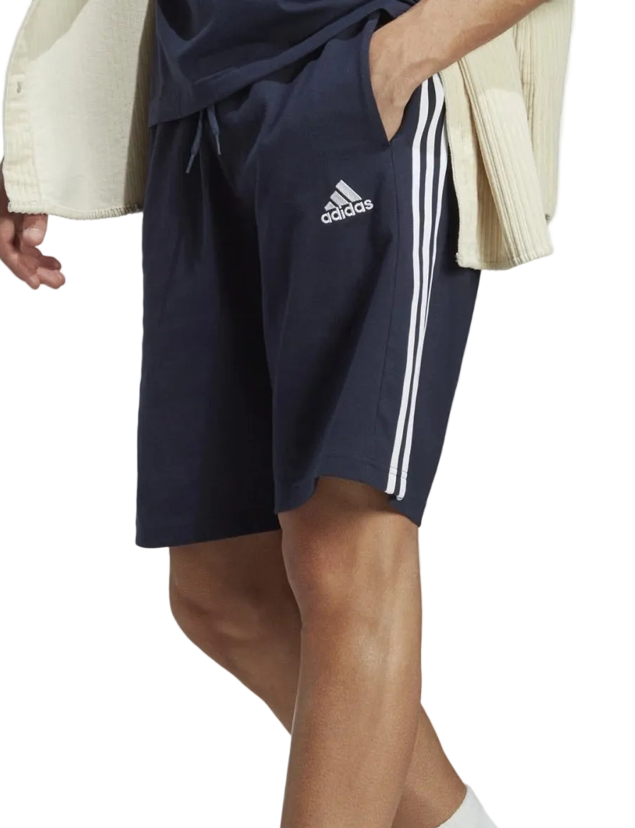 Essentials Single Jersey 3 Stripe Short