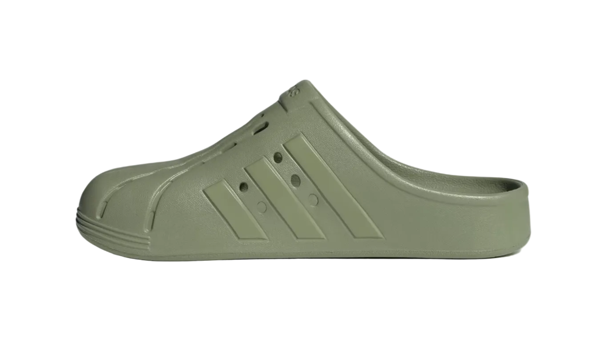 Adilette Clogs Tent Green