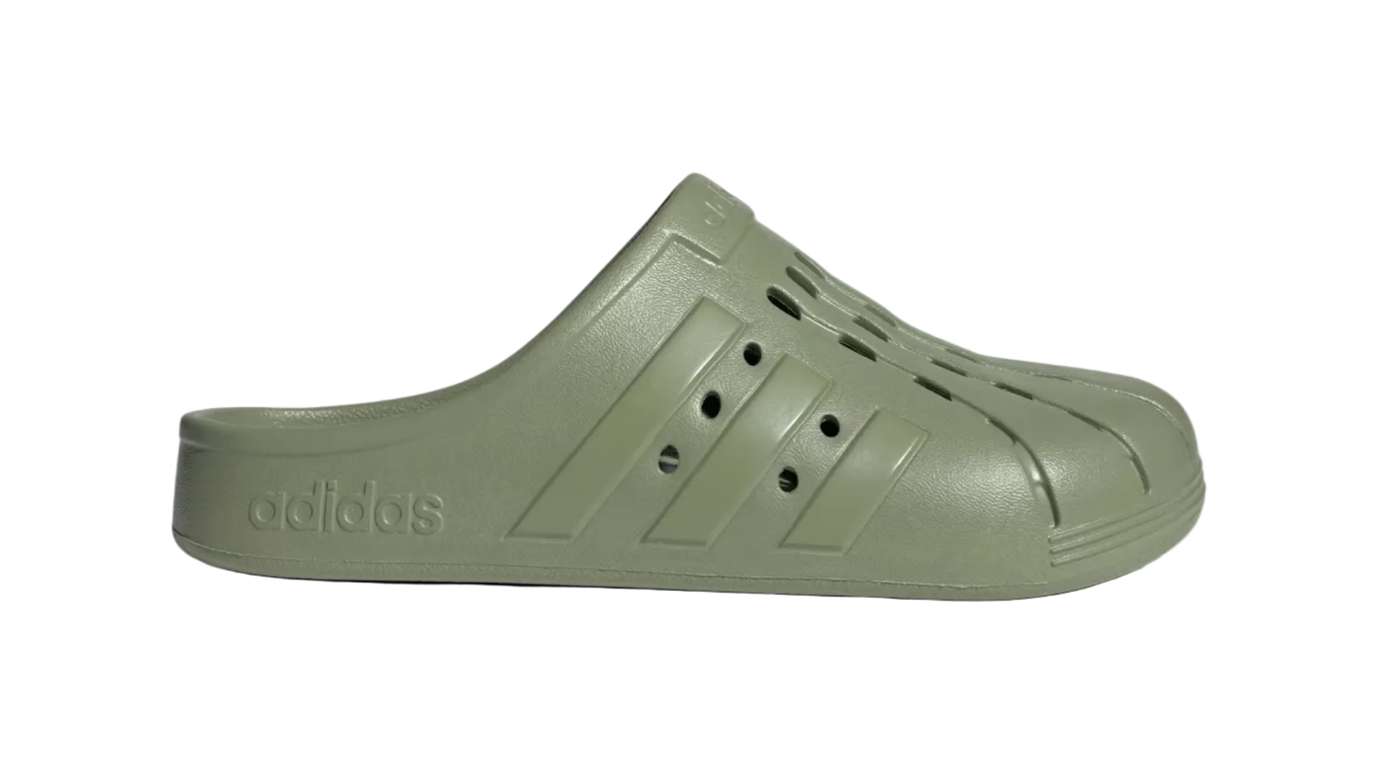 Adilette Clogs Tent Green