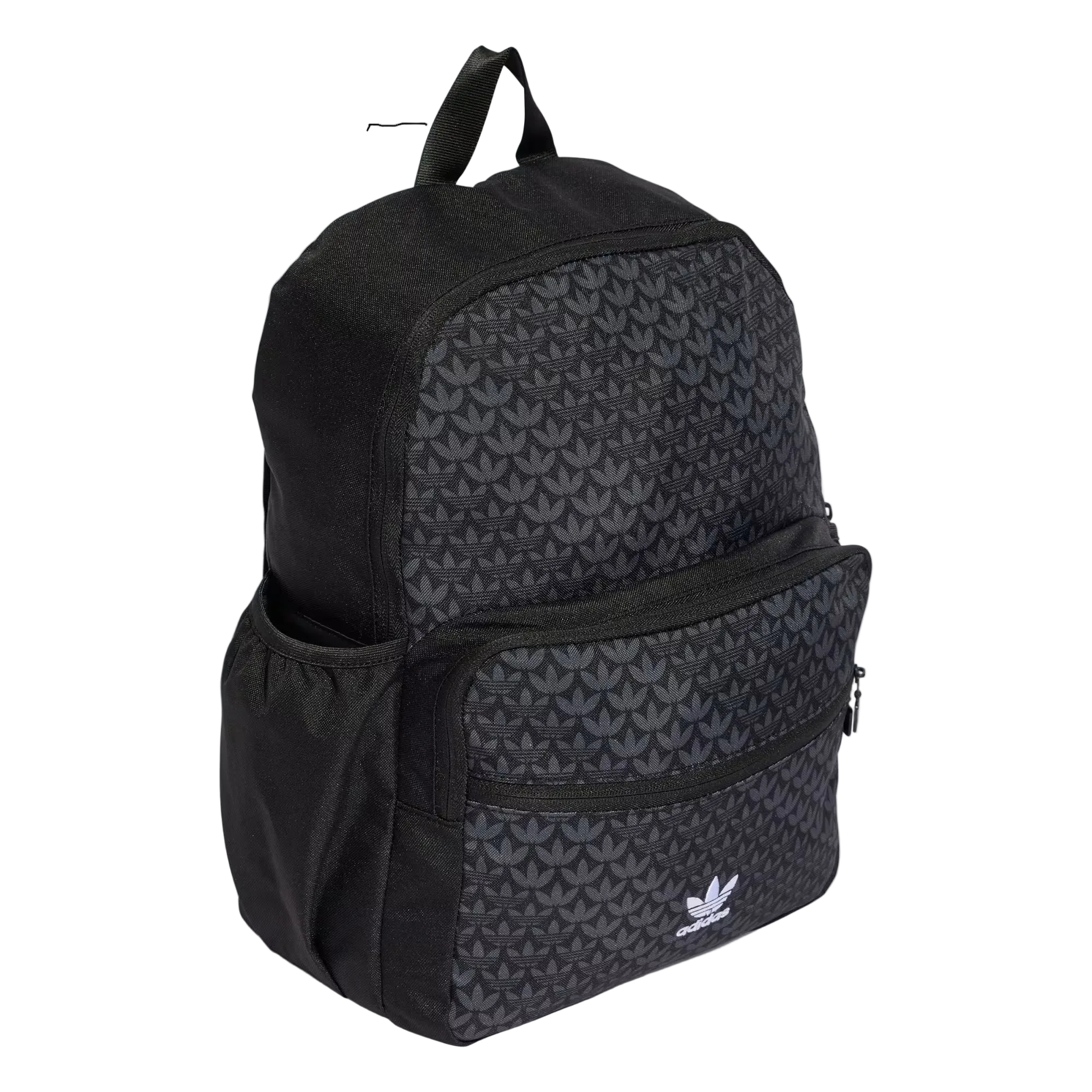 Black Monogram Backpack