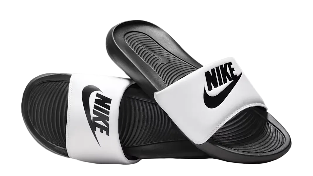 Victori One Slide White Black