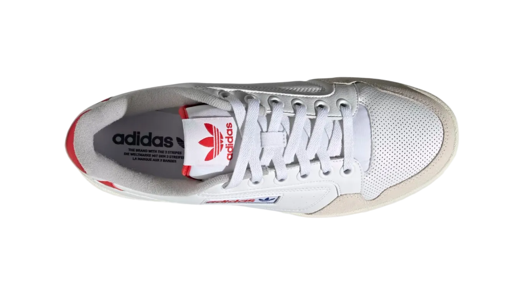 NY 90 White Red Tab