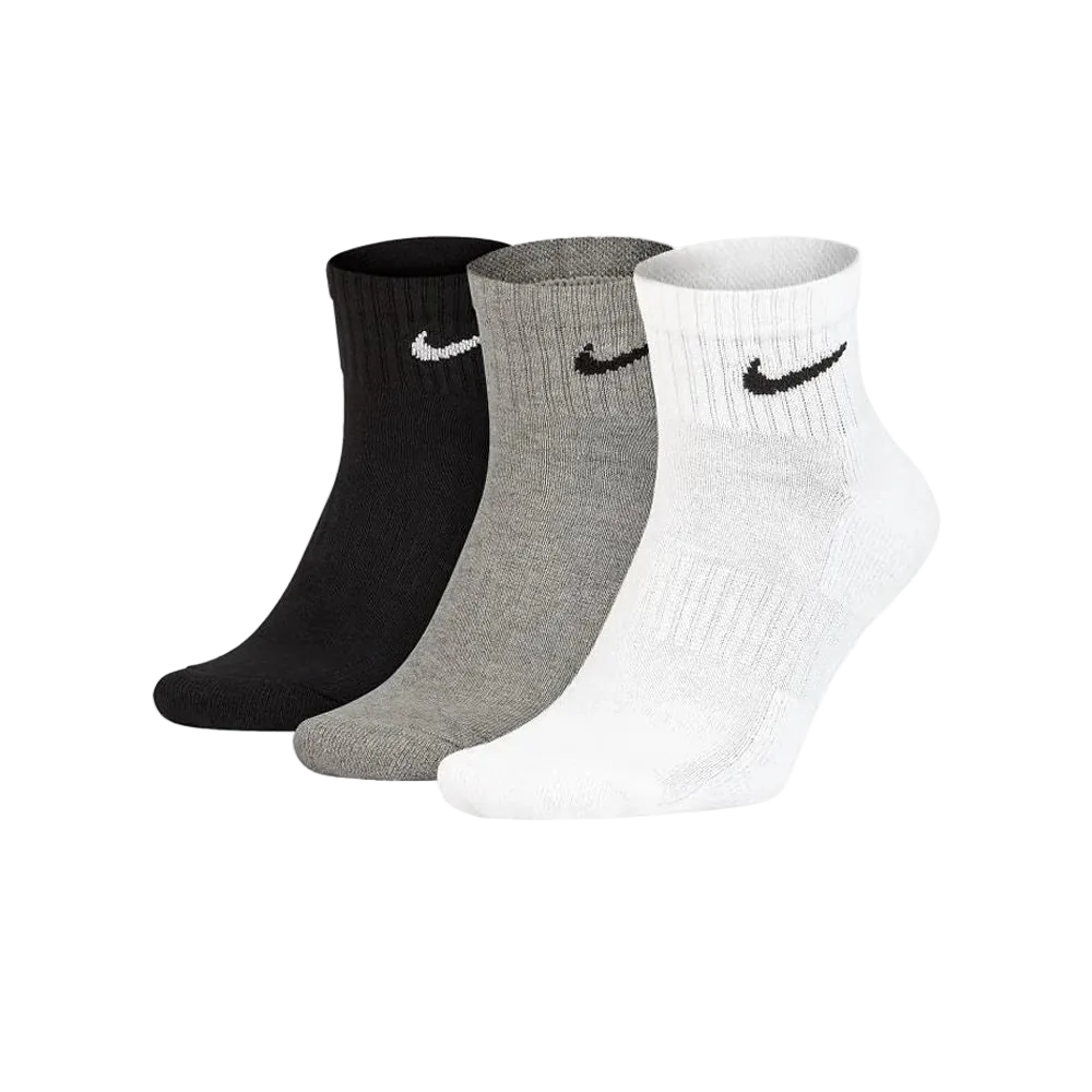 Everyday LightWeight Socks 3 Pairs Asrt