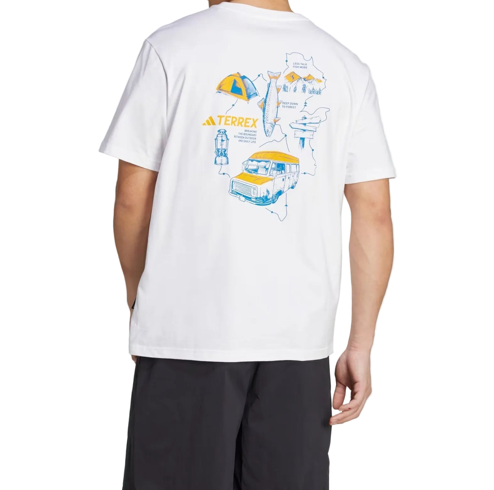 Polygiene Graphic Tee Wht