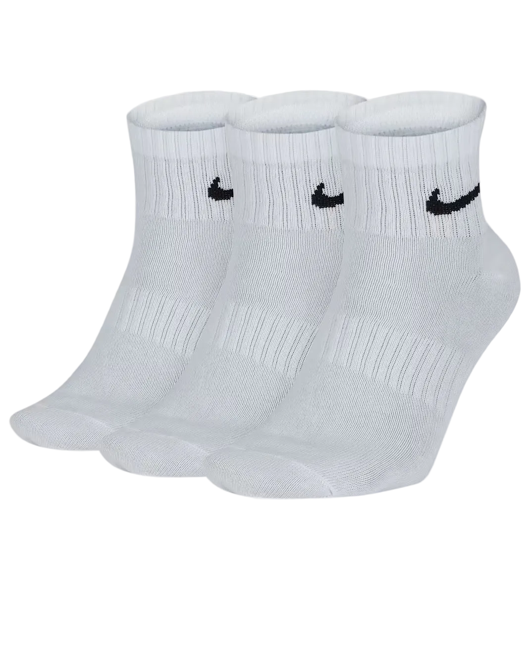 Everyday LightWeight Socks Wht Ankle