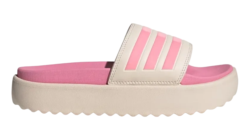 Adilette Platform Pink Beige Women