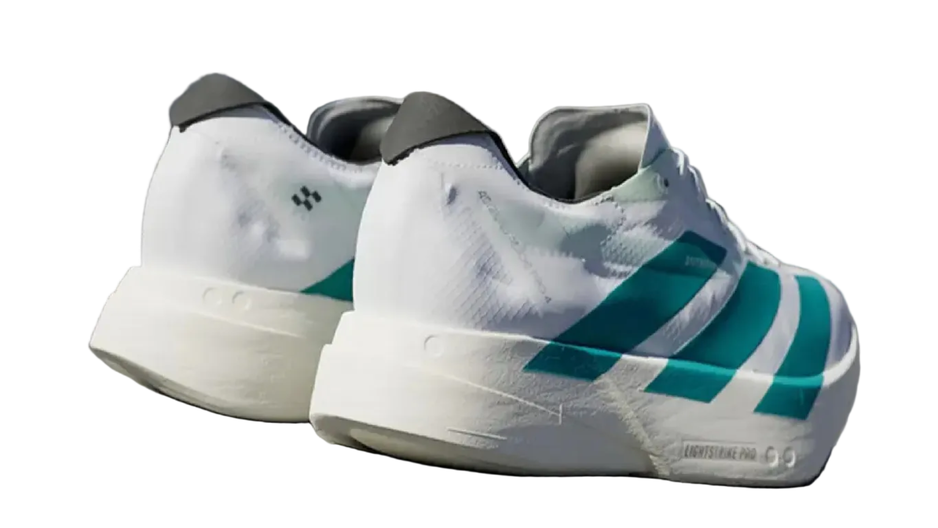 Adizero Adios Pro 4 White Pulse Teal Women