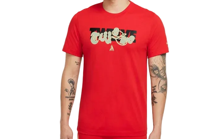 Ja Dri-fit Twelve Red Shirt