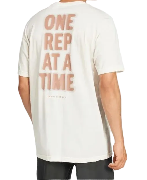 ClimaCool OneRepAtATime Tee Shirt Chalk Wht