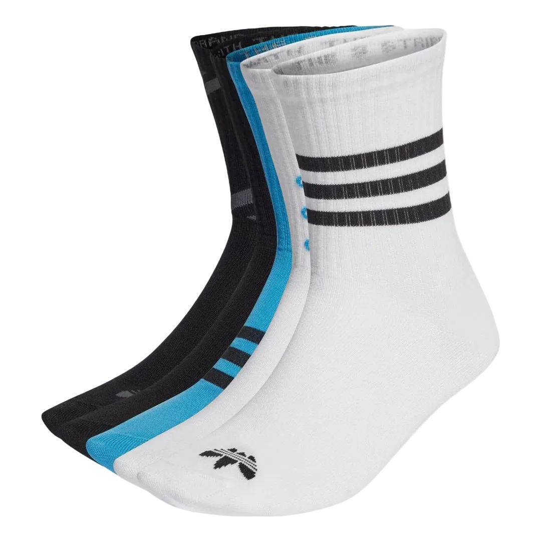 Graphic Crew 5 Socks Blue Bird