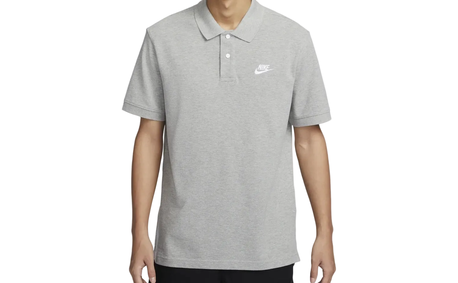 MATCH UP Polo Athletic Shirts Gray
