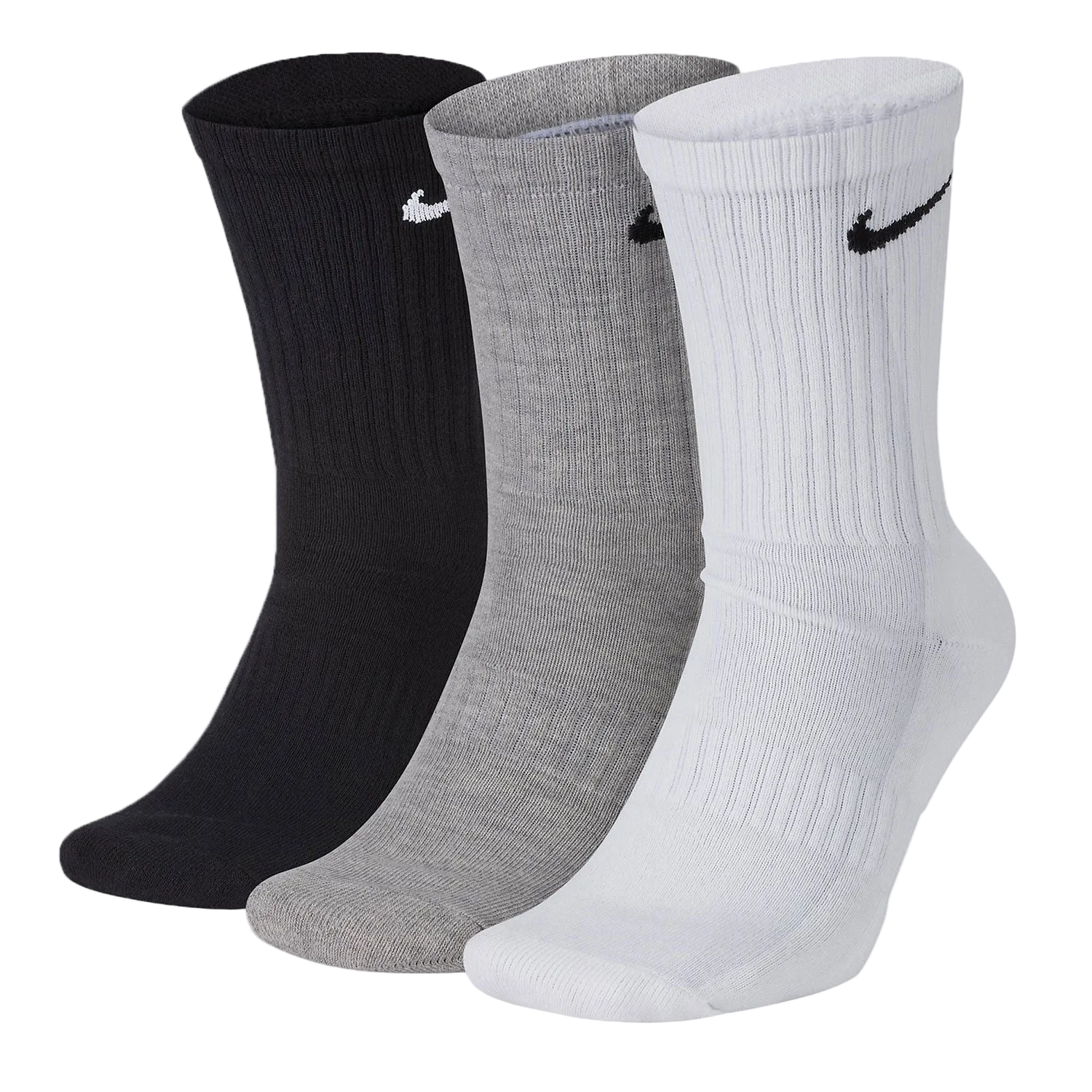 Everyday Cushioned Crew Sock Asrt